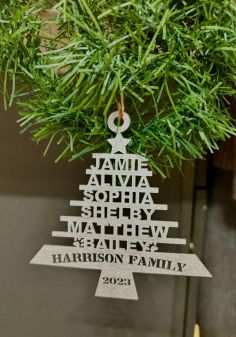 Family tree ornaments 