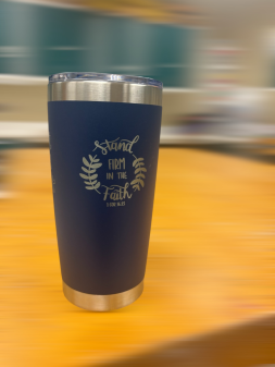 Inspirational stainless steel 20 oz tumblers