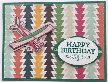 Happy Birthday Card, set of five cards